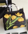 Сумка Dolce & Gabbana Sicily Yellow Tulips